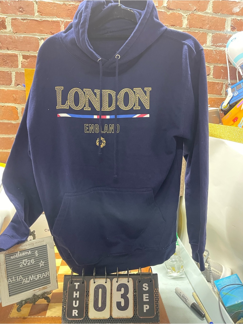 London hoodie